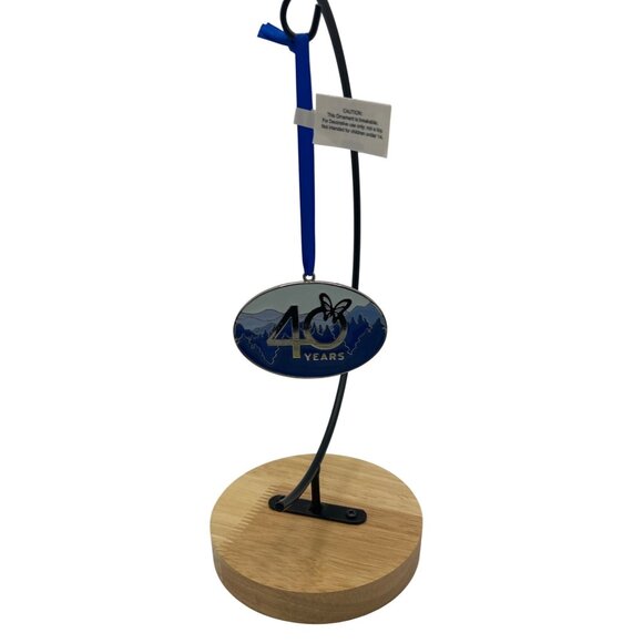 Dollywood Christmas Ornament 40 Years 2 Sided Enamel Butterfly Dolly Parton - Picture 4 of 7